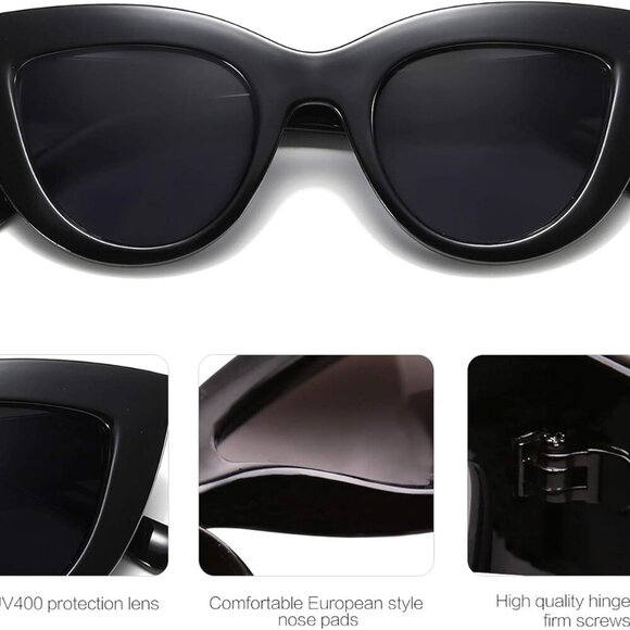 Retro Small Vintage Cat Eye Sunglasses for Women Cute Fashion UV400 Sunnies SJ29 - Picture 4 of 6